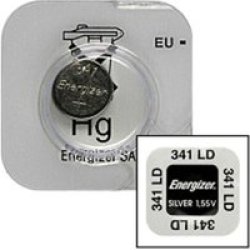 Energizer 341 Box 10 Silver Oxide Watch Battery