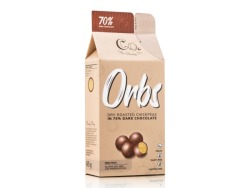 Orbs Dry Roasted Chickpeas In Dark Chocolate 65G