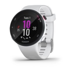 Garmin Forerunner 45S Running Smart Watch in White 0753759218560
