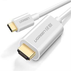 UGreen 1.5M Usbc M To HDMI M Cable - White