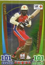 Cricket Attax Ipl League 2012 Chris Gayle Club 101 Golden Player Gold Card Reviews Online Pricecheck