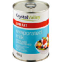 Crystal Valley Low Fat Evaporated Milk 410G