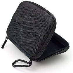 Black Nylon Vg Gps Carrying Case Size 4.3 For Tomtom Via 1535TM 5-INCH Bluetooth Gps Navigator + Sumaclife Wisdom Courage Wristband