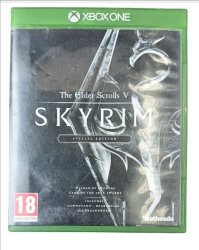 Xbox 1 Skyrim Game Disc