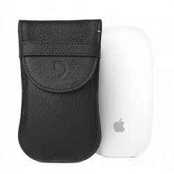 Decoded Leather Pouch for Apple Magic Mouse 2 in Black
