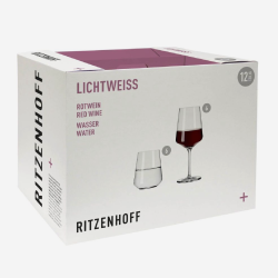 Ritzenhoff Red Wine & Water Glass Set - Julie