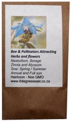 Heirloom Flower Seeds - Bee & Pollinators Flowers