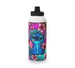 Pink Stitch 850ML Water Bottle