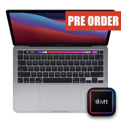 Mac Shack Custom Build 2020 Apple Macbook Pro 13-INCH M1 8-CORE Cpu 8-CORE Gpu Touch Bar 16GB Unified RAM 512GB Space Gray - New