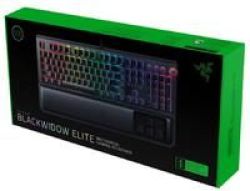 Razer Blackwidow Elite Green Switch Gaming Keyboard