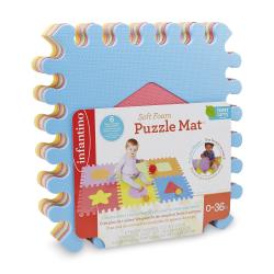 Infantino Infant's 6-piece Soft Foam Puzzle Mat