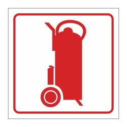 Fb 14 - "fire Trolley" Safety Sign