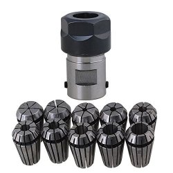Cnbtr 5MM Cnc Spindle Motor ER16 Type A Extension Rod Collect Chucks Holder And 10PCS Spring Collet Cnc Milling Lathe Tool Set For Workholding