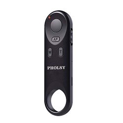 Pholsy Wireless Remote Control For Canon Eos 90D Eos R Eos Rp 200D 200D II 250D 6D Mark II 77D 800D Eos M6 Mark
