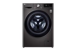 LG 12KG Black Steel Front Loader Washing Machine - F4V9BWP2E
