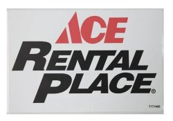 Ace Decal Rental Place Design 4 In. L 6 In. W