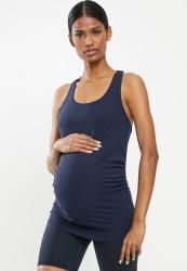 Cotton On Maternity Fitted Tank Top - Navy