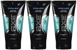 Axe Face Wash Cooling Chilled 5 Oz Pack Of 3