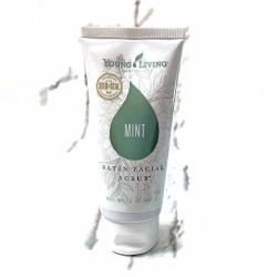 Satin Facial Scrub Mint 2 Oz By Young Living Essential Oils