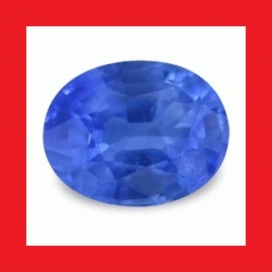 Sapphire Natural Sri Lanka - Cornflower Blue Oval Facet - 0.315cts