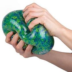 Giant Bead Stress Ball - Huge Squishy Anxiety Reliever - Super Soft 6 Inch Stress Ball
