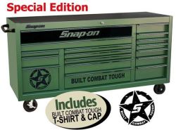 XXMAY152 17 Drawer Classic Xx-wide Built Combat Tough Special Edition Roll Cab Includes T-Shirt & Cap