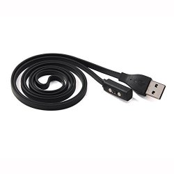 Pebble 2 Charger Kissmart Charging Cable Cord Replacement Charger For Pebble 2 Smart Watch Black