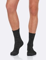 Boody Mens Work boot Socks Size 6-11 - Black
