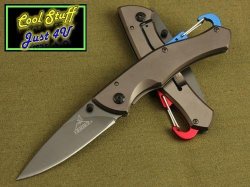 The X15 Folding Knife With Mountain Carabiner Clip -awesome Quality
