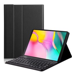 Tuff-luv Bluetooth Keyboard Case For Samsung Galaxy Tab S6 Lite 2020 Model P615 P610 - Black