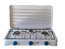 3-BURNER Gas Stove With Cover