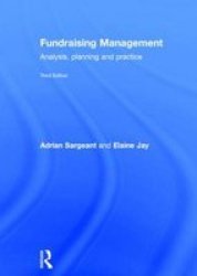 Fundraising Management - Analysis Planning And Practice Hardcover 3rd Revised Edition