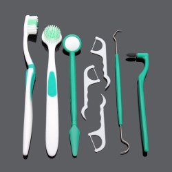 8 Pcs Oral Care Product Dental Care Tools Set