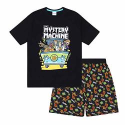 Scooby Doo Mystery Machine Official Gift Mens Short Pajamas Small