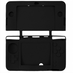 3DS Silicon Protect Case Black