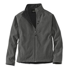 trout bum softshell jacket