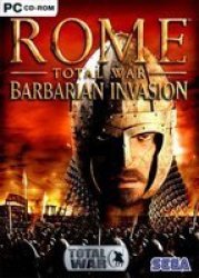 Rome Total War Barbarian Invasion Expansion Pack PC Dvd-rom