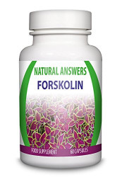 Forskolin By Natural Answers - 60 Capsules - 1 Month Supply - High Strength 100% Pure Natural Fat...