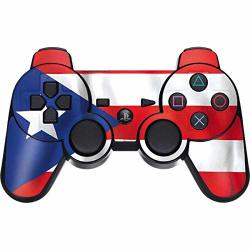 Skinit Decal Gaming Skin For PS3 Dual Shock Wireless Controller - Originally Designed Puerto Rico Flag Design
