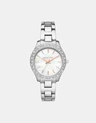 Michael Kors Liliane Stainless Steel Watch - One Size Fits All Silver