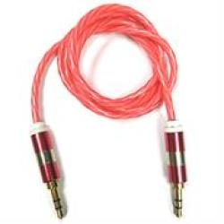 Geeko Auxilary 3.5 Inch To 3.5 Inch Audio Cable 1.2M - Red Oem No Warrantyproduct Overview• Auxiliary 3.5MM 1 8 Stereo Connector Is More Commonly