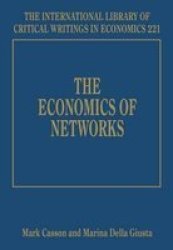 The Economics Of Networks Hardcover