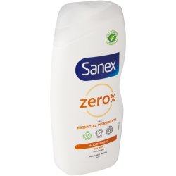 Sanex Zero% Sensitive Dry Skin Shower Gel - Body Wash 500ML