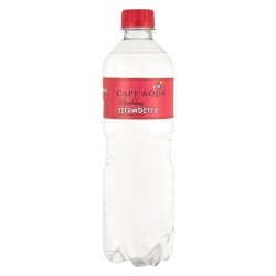 Strawberry Flavoured Sparkling Water 600ML