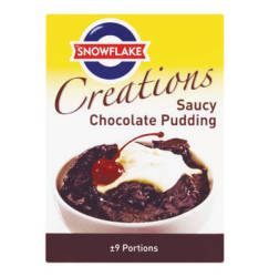 Snowflake Creations Pudding Saucy Chocolate 1 X 510G