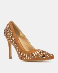 Dolce Vita Jewelled Courts Brown