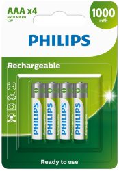 Philips Aaa 1000MAH 4P
