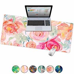 French Koko Large Mouse Pad Long Desk Mat Keyboard Pad Protector