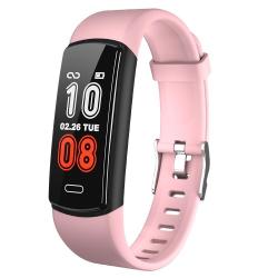 Y29 0.96 Inch Tft Color Screen Smart Watch IP68 Waterproof Support Call Reminder heart Rate Monitoring blood Pressure Monitoring sleep Monitoring sedentary Reminder Pink