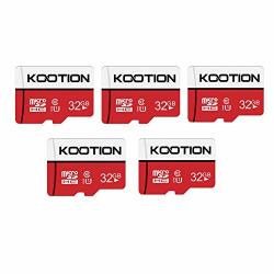 Kootion 5 X 32 Gb Micro Sd Card Ultra Class 10 Micro Sdhc Memory Card Uhs-i High-speed Tf Card R Flash C10 U1